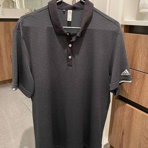 Adidas golf prime green polo size large